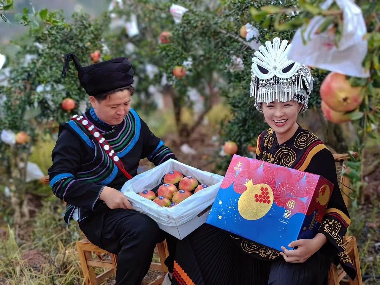 ｛原创｝水果石榴手绘包装设计食品礼盒包装袋品牌原创（图ZMzQ4OTM0NDYw） - 包装 - 站酷设计师海妖视觉原创素材 - 站酷ZCOOL