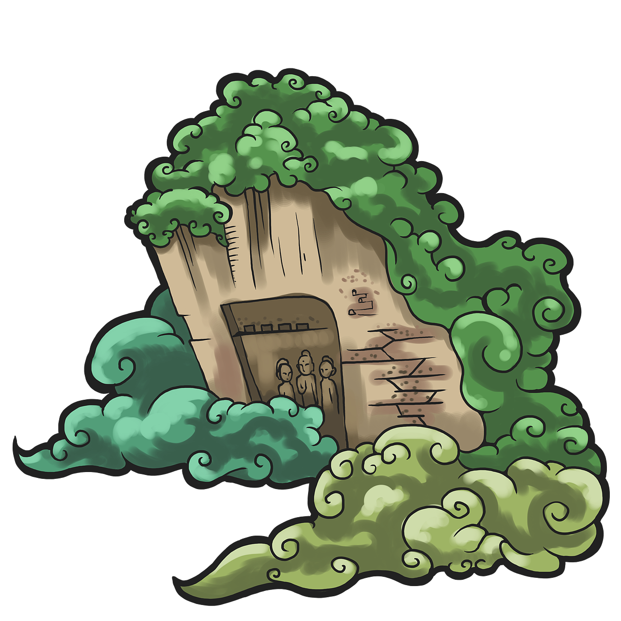 甘肃-天水麦积山