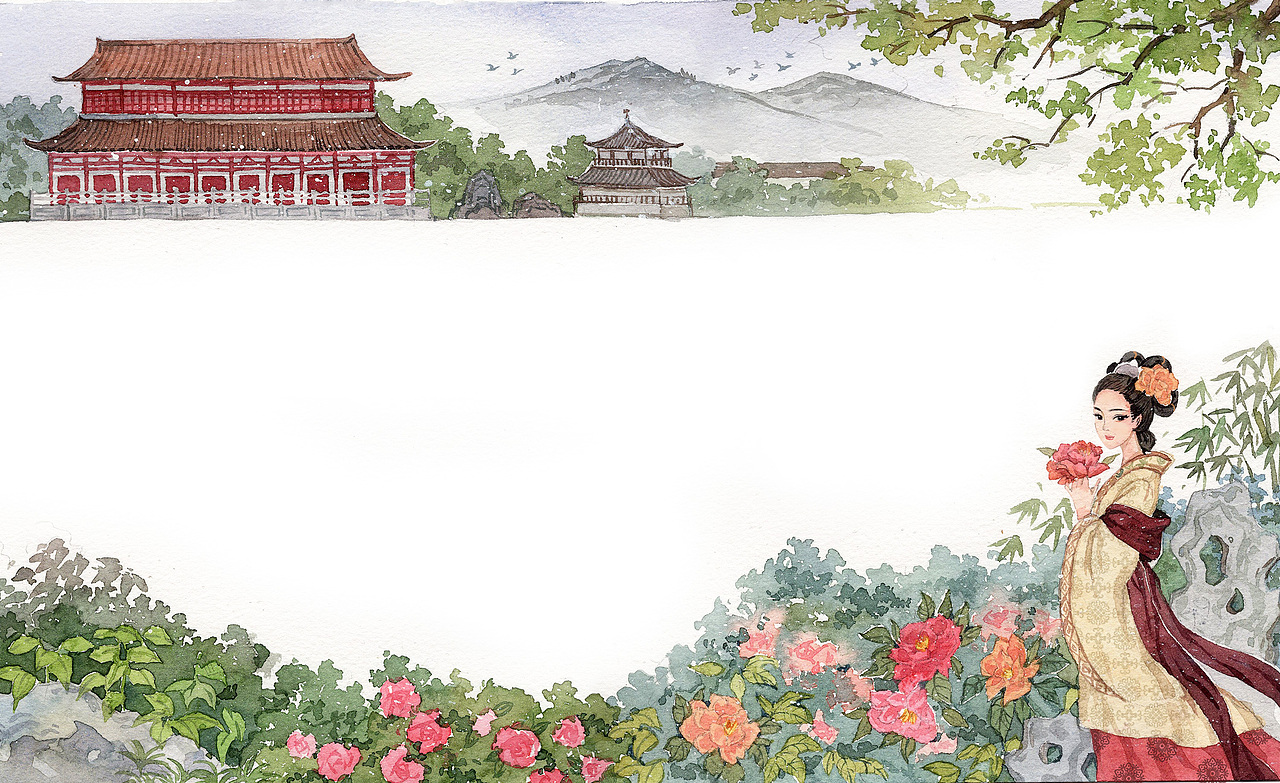 《读古诗，学作文》水彩插画配图 （一）（图ZMjQyNjE4NTQw） - 儿童插画 - 站酷设计师陈晶_插画原创素材 - 站酷ZCOOL