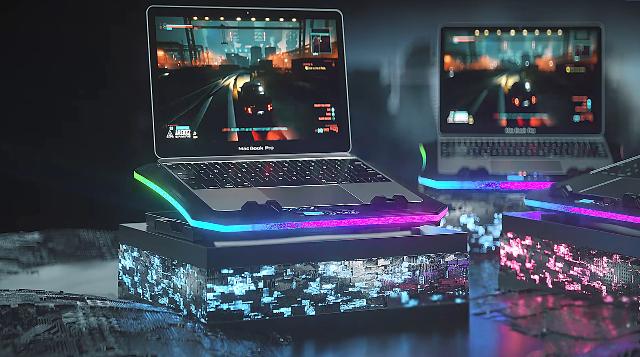 笔记本散热器产品视频