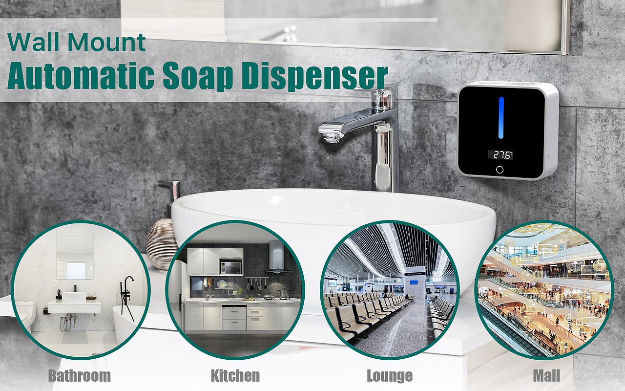 亚马逊A+PAGE海报——皂液器（图ZMjc4ODE5MjI4） - 生活用品 - 站酷设计师穿鞋一米六原创素材 - 站酷ZCOOL