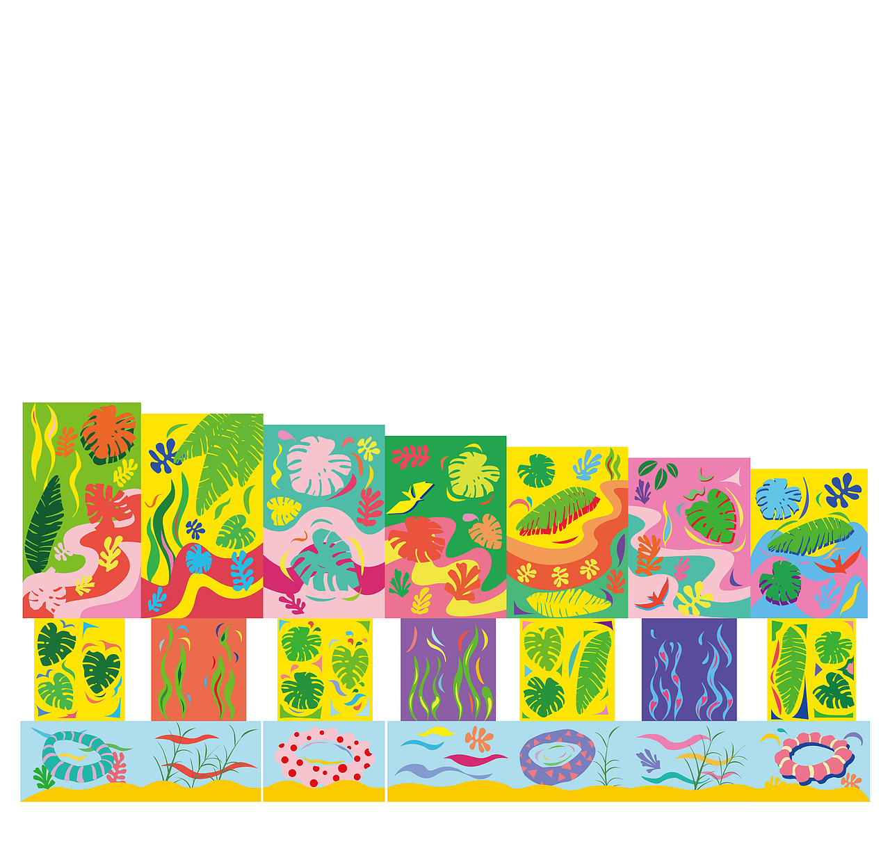 夏——彩色玻璃墙装置艺术设计（图ZMTAxODc4NjI4） - 实验艺术 - 站酷设计师里昂大大大大神原创素材 - 站酷ZCOOL