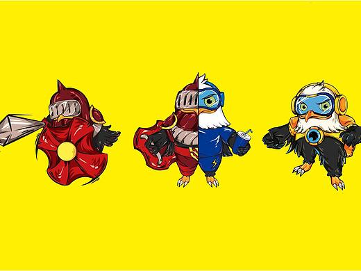 翔空电竞品牌形象（个人主页-ZNDM2Nzc3MTI=） - IP形象 - 站酷设计师颂韬品牌设计原创素材 - 站酷ZCOOL