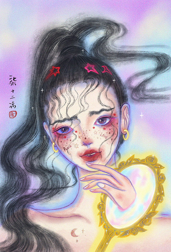 近期人物插画合集（图ZMjA4ODQxMzk2） - 商业插画 - 站酷设计师柒十二凉原创素材 - 站酷ZCOOL