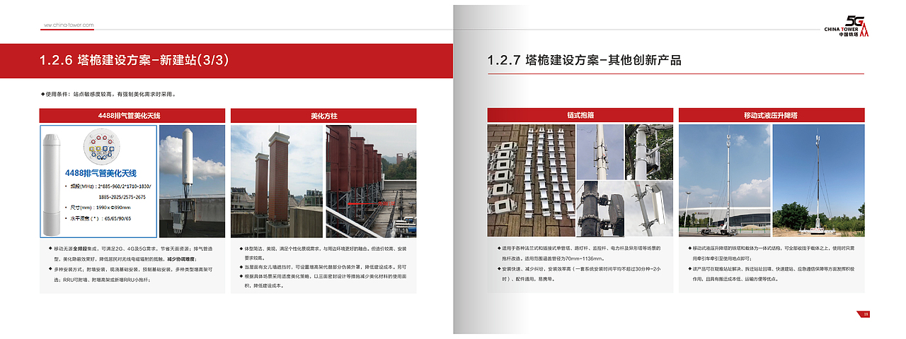 中国铁塔5G建设画册
