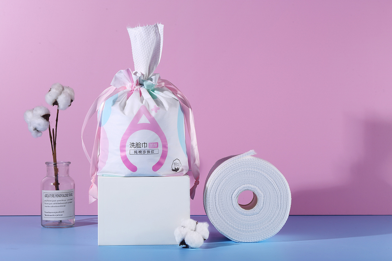 全棉主义 a 纯棉洗脸巾 包装设计
