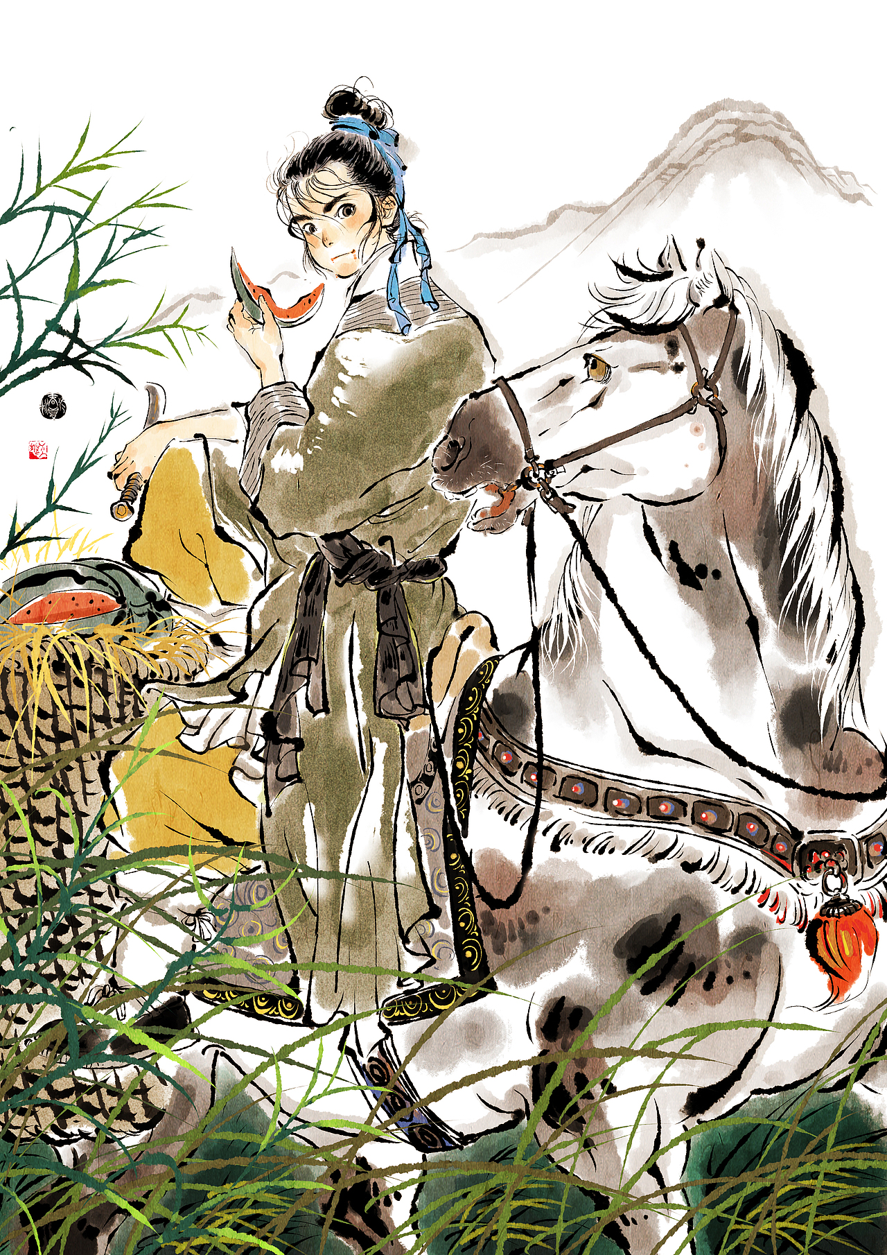 山野之间(图ZMjM5NTU5MjYw) - 创作习作 - 站酷设计师王小坡原创素材 - 站酷ZCOOL