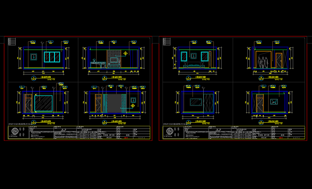 会所施工图作品