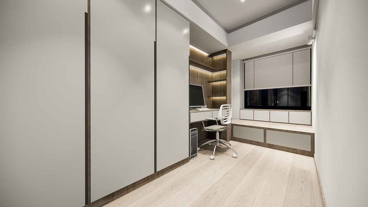 学区房改造项目，一居室变两居室（图ZMjc0Njk3NDU2） - 家装设计 - 站酷设计师南京独立设计风声原创素材 - 站酷ZCOOL