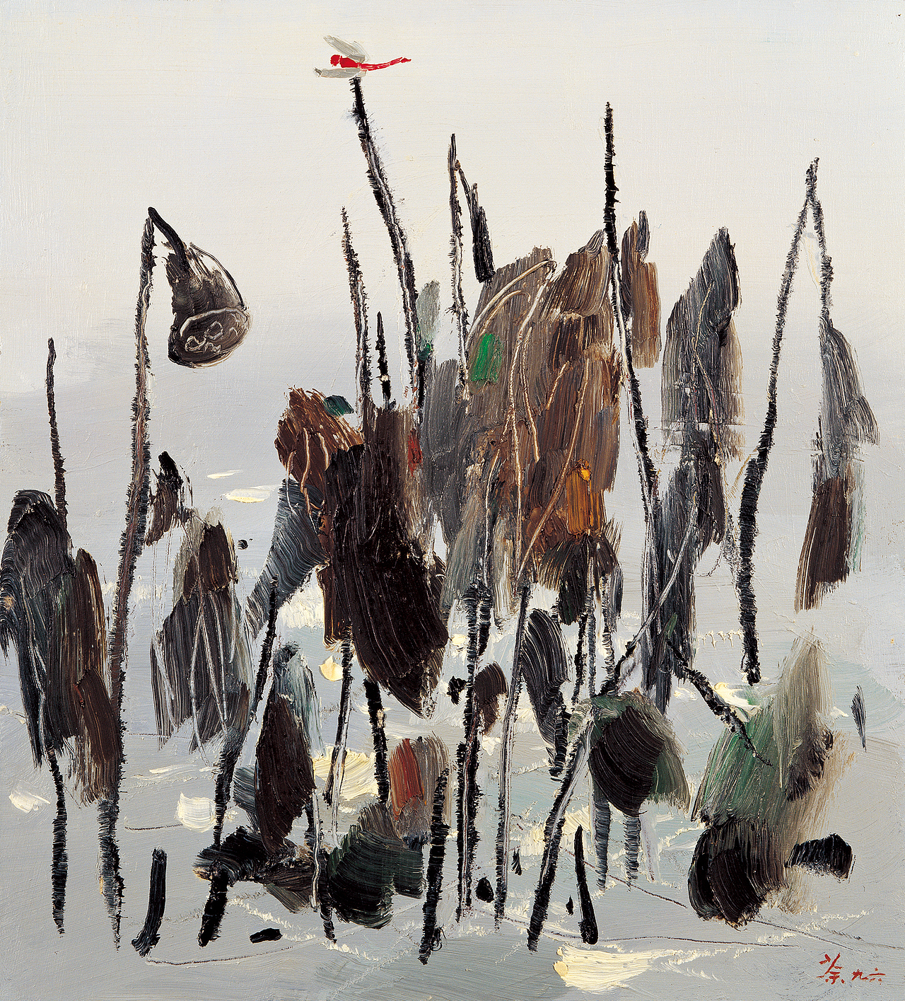 吴冠中《画眼》大师文字，作品欣赏，第五更（图ZMTQwODgxMzg4） - 绘画 - 站酷设计师百雅轩原创素材 - 站酷ZCOOL