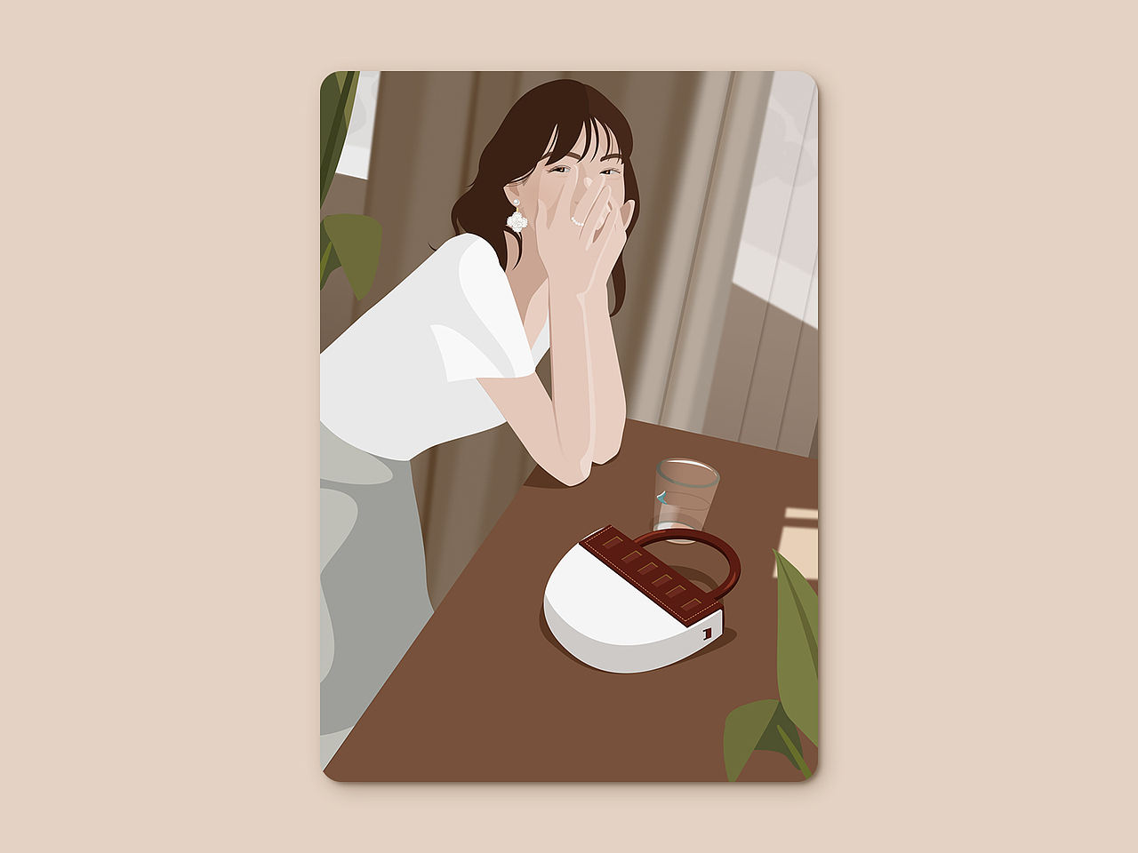 2021插画总结-花儿一样的女孩儿们（图ZMjgyOTU4Njcy） - 商业插画 - 站酷设计师肉小一原创素材 - 站酷ZCOOL