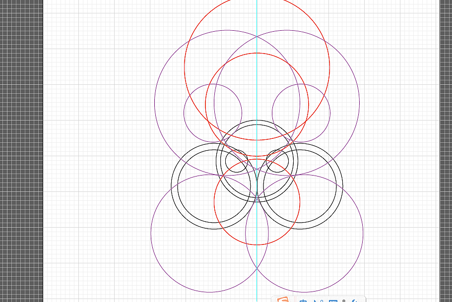 【新手教程】如何创建一个猫头鹰字符使用Adobe Illustrator的圆形网格