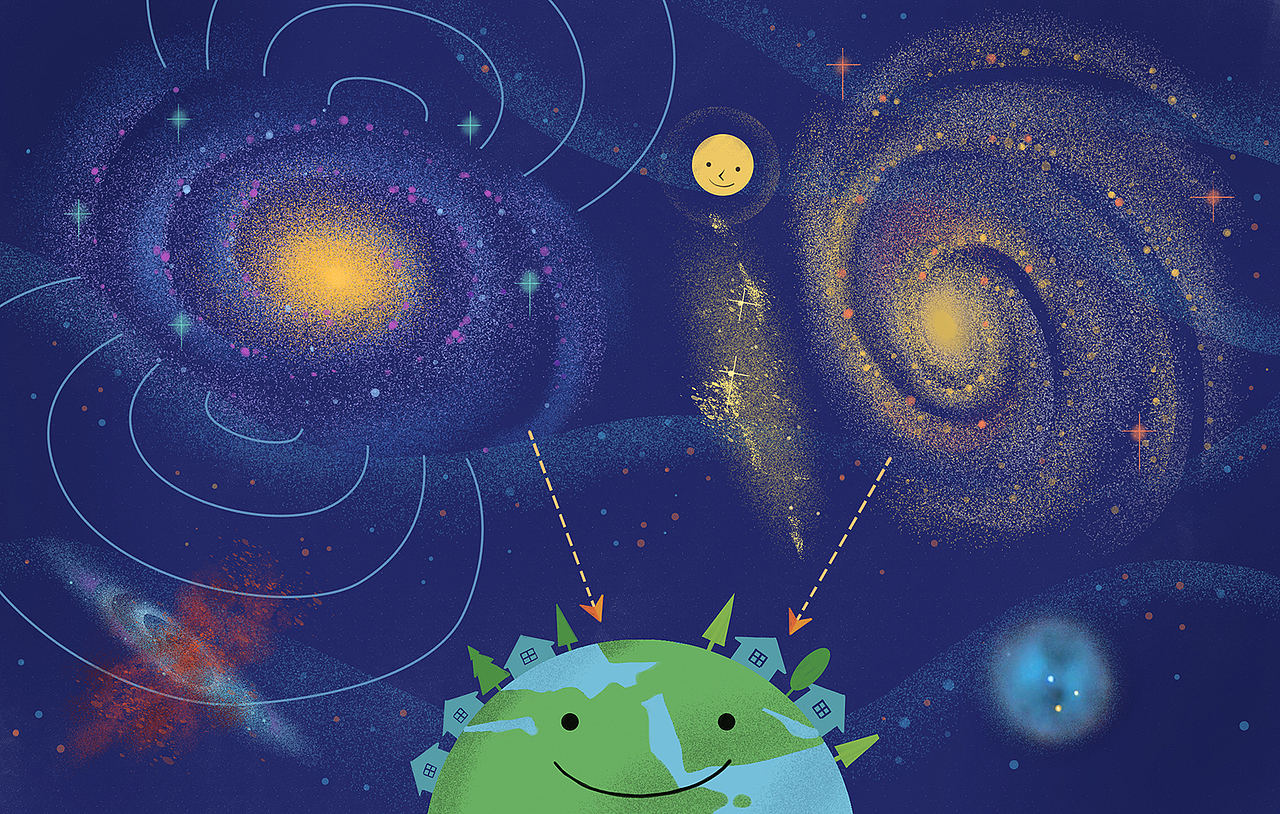 《百科探秘》杂志插图