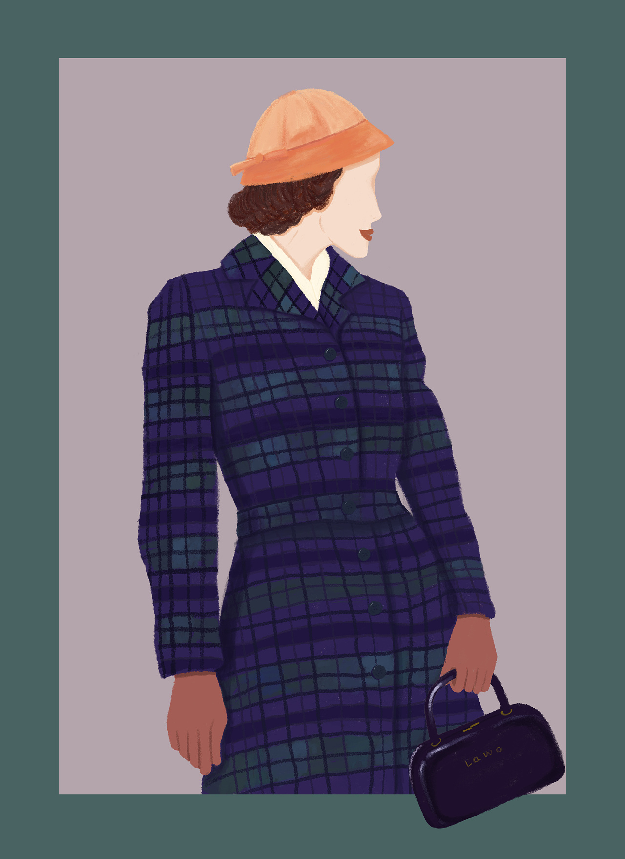 当代女性杂志插图