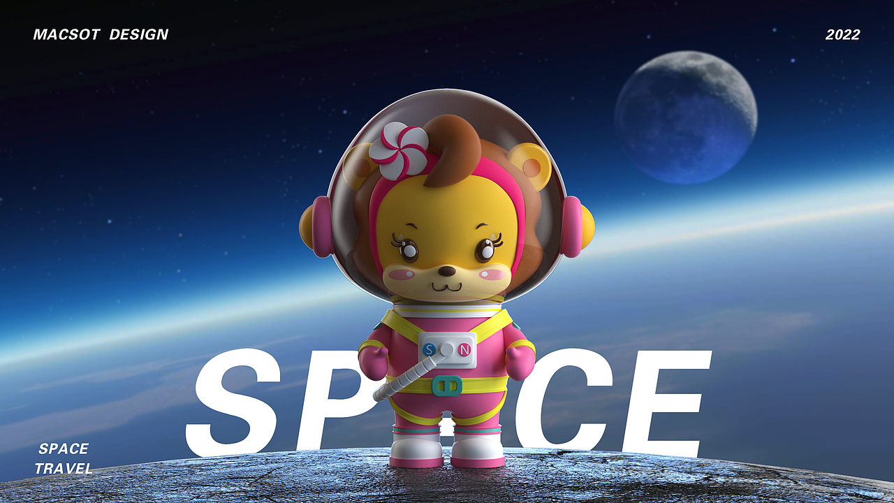 C4D IP形象建模渲染