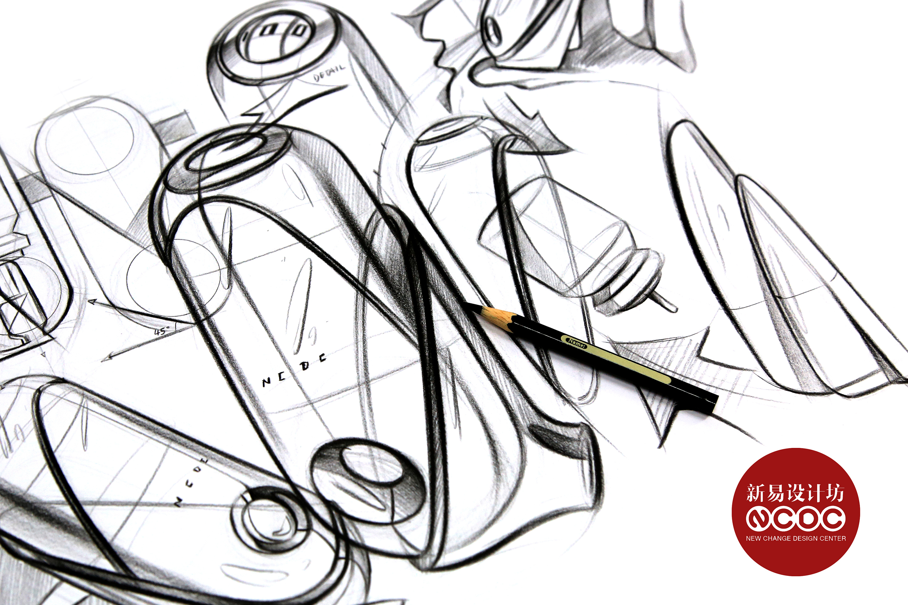 工业设计手绘 -新易设计坊