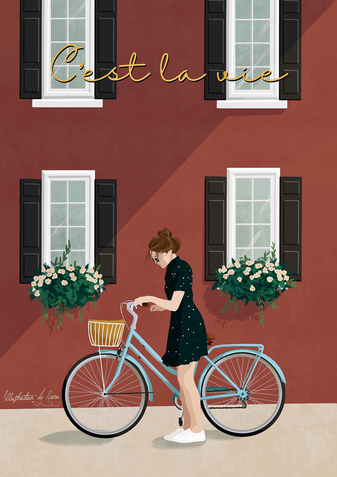 C‘est la vie 美好生活碎片（图ZMjIwMzYyNTE2） - 创作习作 - 站酷设计师Nora_inla原创素材 - 站酷ZCOOL