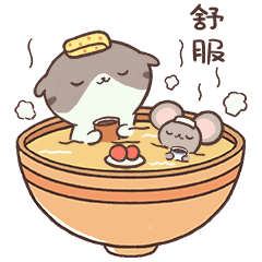 微信表情 企鹅是只猫 生活篇