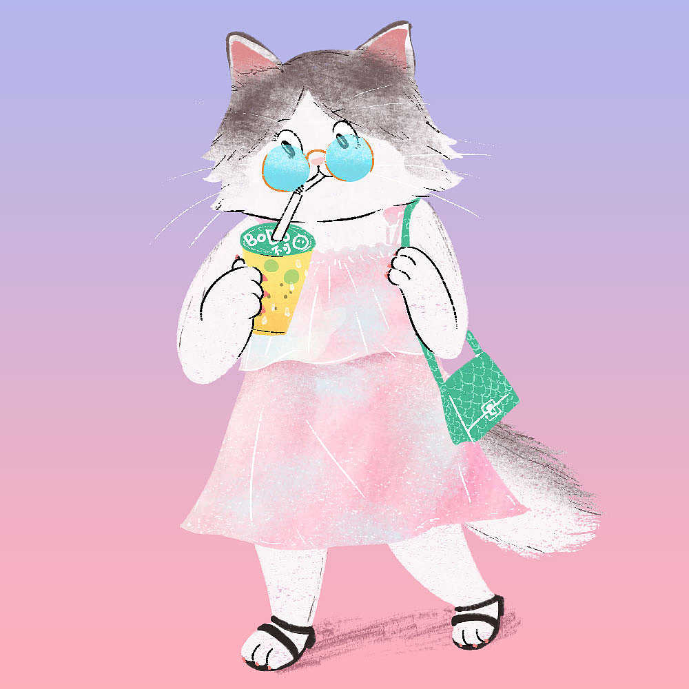 动物拟人头像系列(第一弹!)_画画的煎饼君-站酷zcool