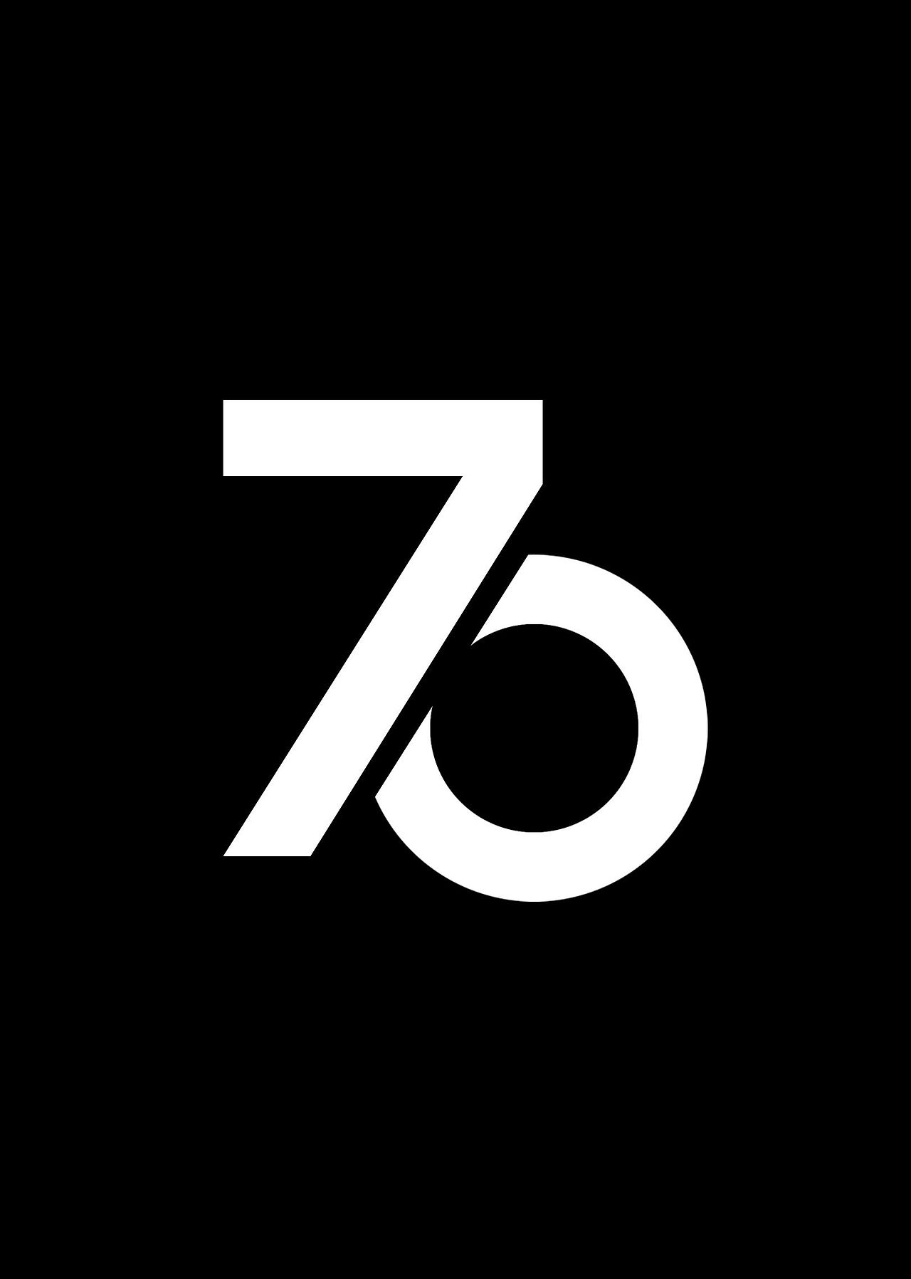 练习字体设计字体特效70周年字体设计