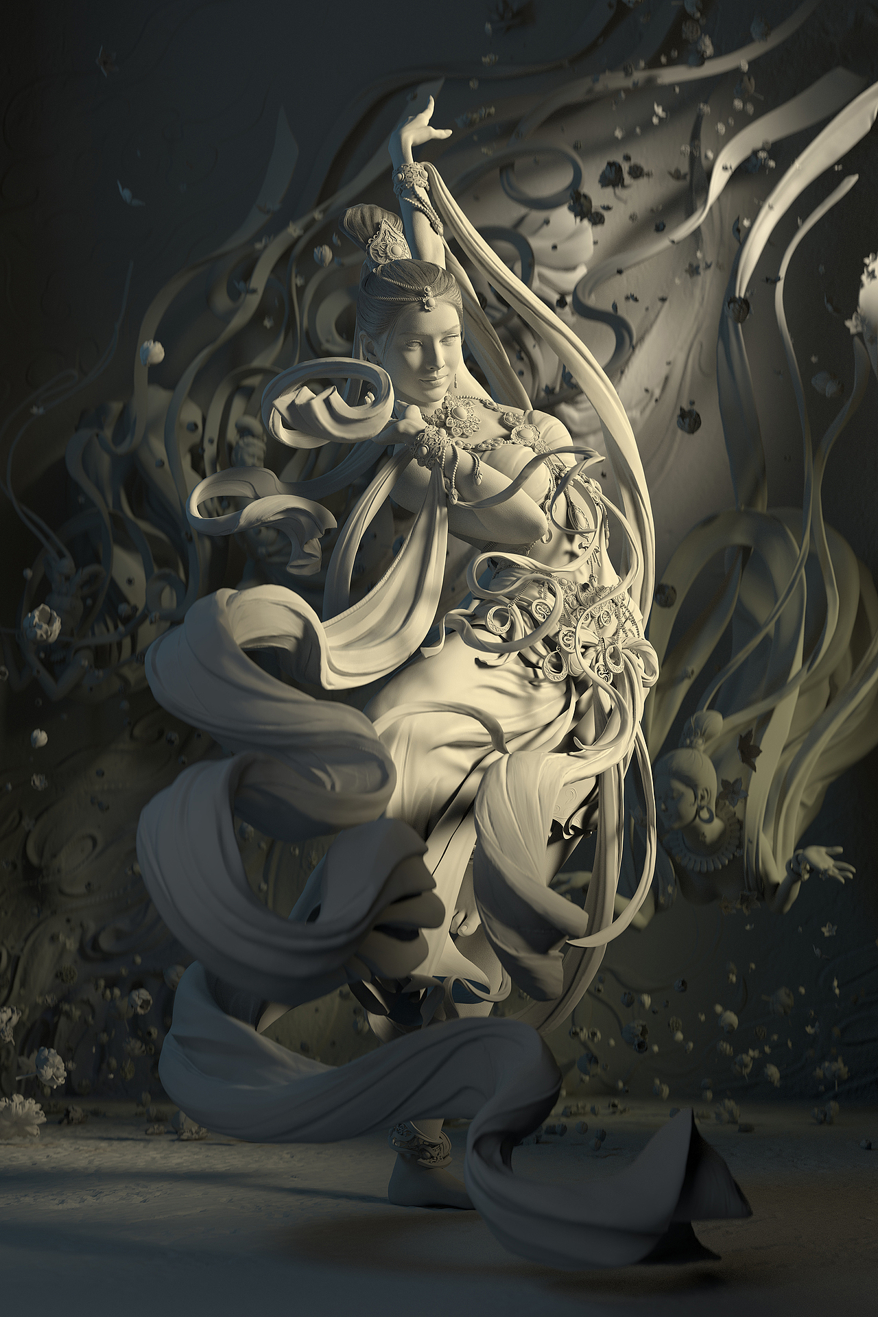 秘境之舞（图ZMjg2NTU0NTk2） - 人物/生物 - 站酷设计师罗其胜原创素材 - 站酷ZCOOL