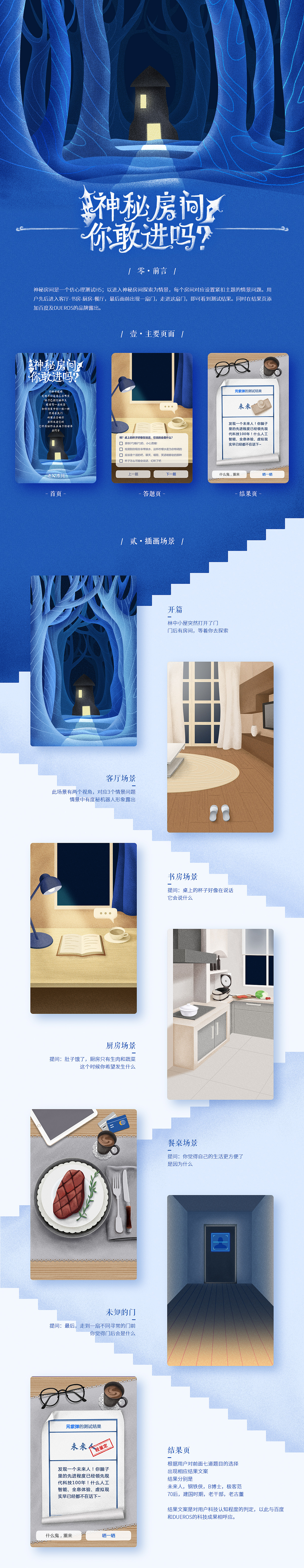 神秘房間H5-項(xiàng)目總結(jié)（圖ZMTAwODg2ODQw） - 移動(dòng)端網(wǎng)頁 - 站酷設(shè)計(jì)師元紫彈原創(chuàng)素材 - 站酷ZCOOL