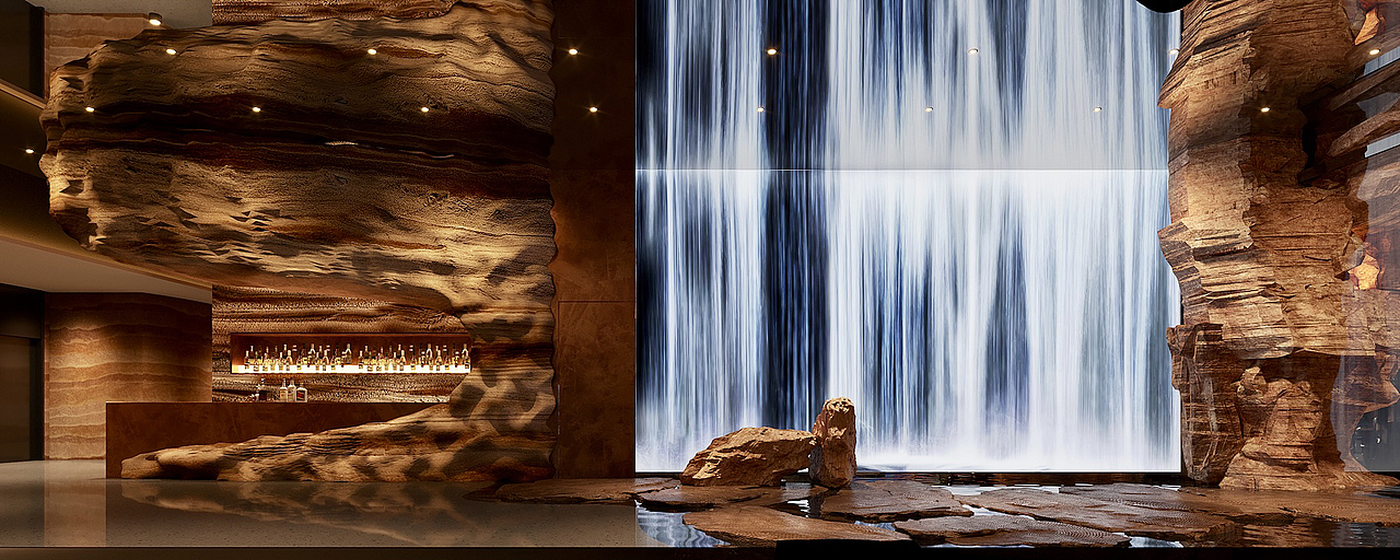 处身于岩土沙砾之中（图ZMzM0MjEwODc2） - 酒店餐饮设计 - 站酷设计师INESLi原创素材 - 站酷ZCOOL