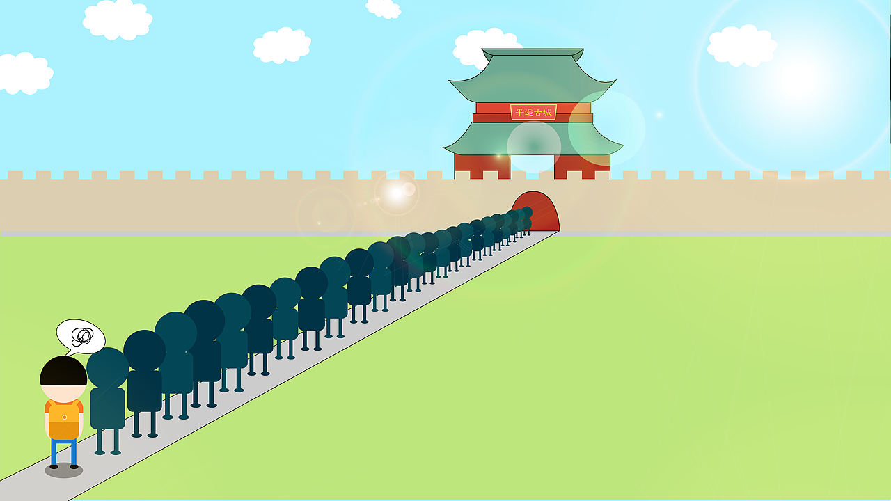 平遥古城(线上购票宣传)mg动画