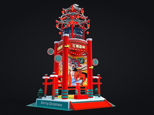 美陈村上隆项目