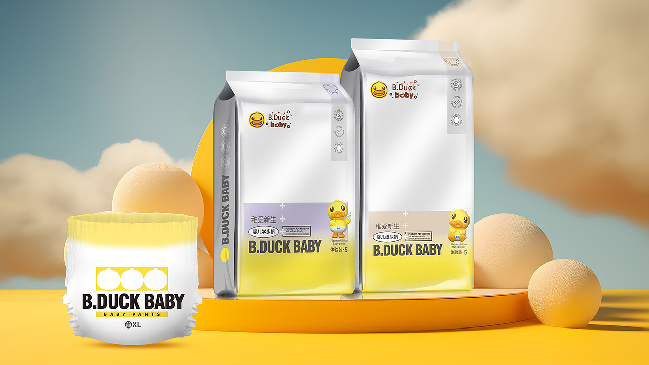 原创作品案例 | 纸尿裤包装设计