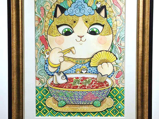 艺术作品 猫之神系列2015~2021