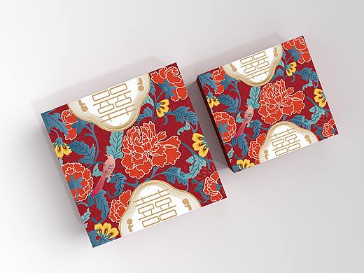 结婚生日伴手礼盒、满月搬家拆迁之喜喜糖盒、古朴复古