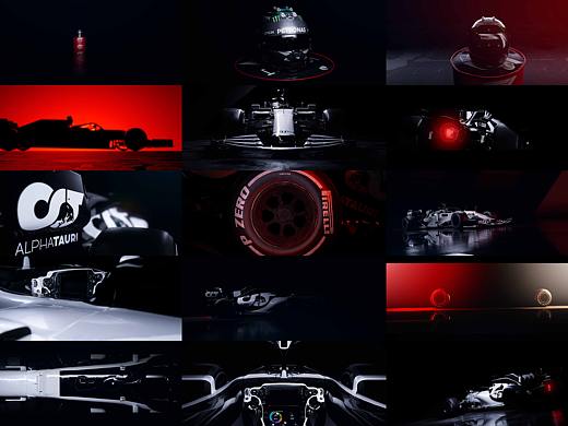 C4D丨 F1方程赛车