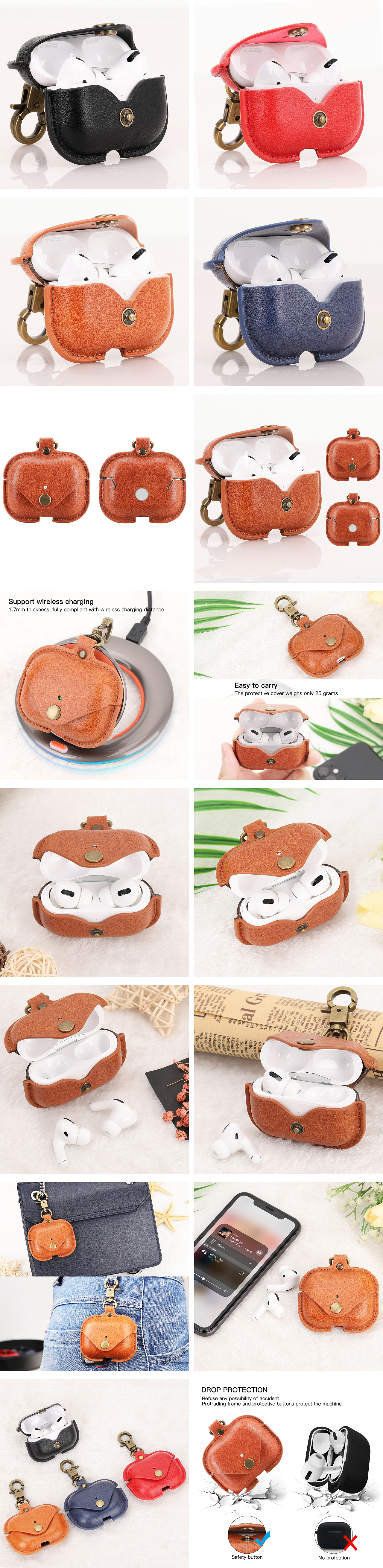 亚马逊 AirPods PRO 耳机磁扣皮套（图ZMTg4NDQ0MTcy） - 品牌 - 站酷设计师我吃西红四原创素材 - 站酷ZCOOL