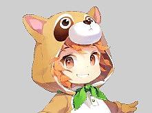 SPINE立绘作品 熊女孩