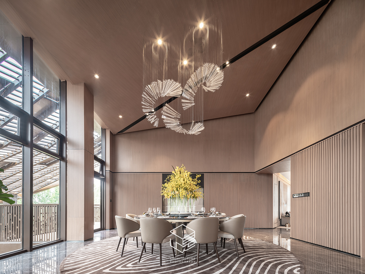 售楼部空间分享|石家庄华远.昆仑赋售楼部