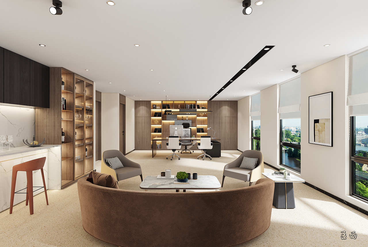 办公室-美妙的工作空间也不可少