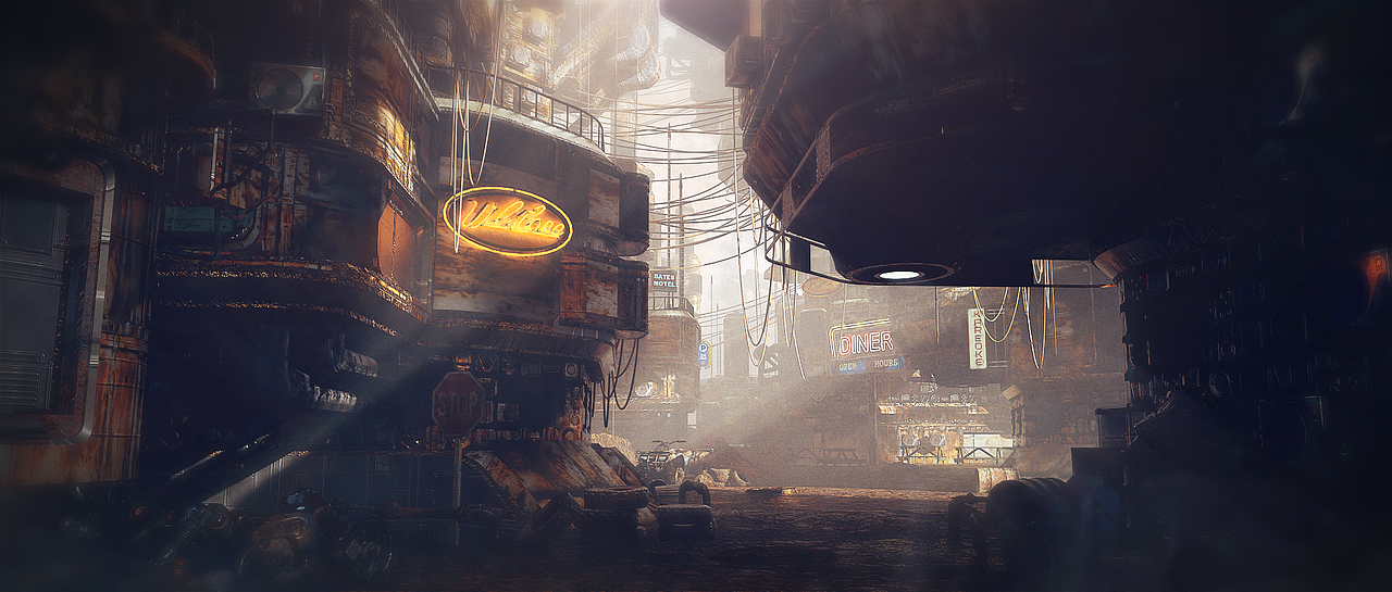 熟悉而陌生的楼房
Familiar but unfamiliar building