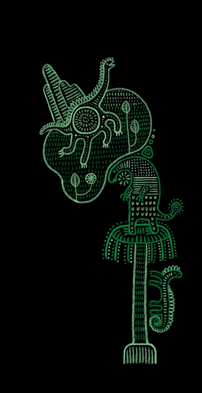 清淡且迷幻（图ZMjM0MjQwMzY0） - 新锐潮流插画 - 站酷设计师一切太了原创素材 - 站酷ZCOOL