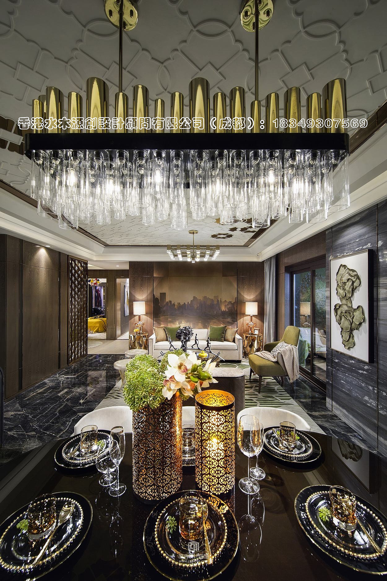 广元谢总别墅装修设计案例欣赏（图ZNjMxNTA3MDg=） - 家装设计 - 站酷设计师成都别墅装潢设计原创素材 - 站酷ZCOOL