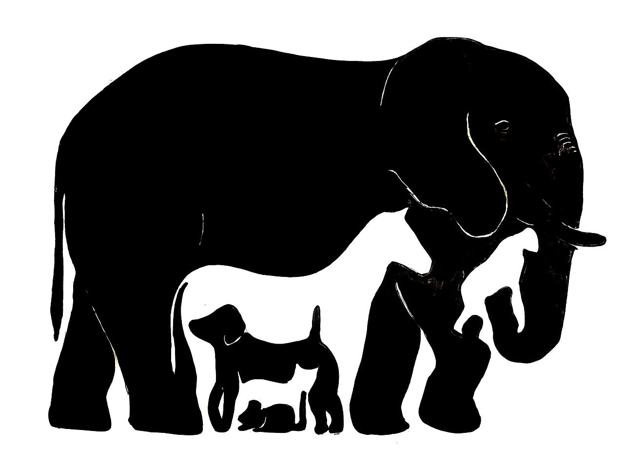 设计学类19-6班 正负形 构成作业