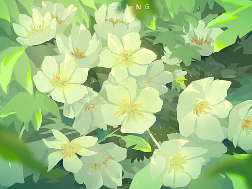 在深秋奏一曲与风听（个人主页-ZNjcxNDM1ODg=） - 艺术插画 - 站酷设计师归零零零0原创素材 - 站酷ZCOOL