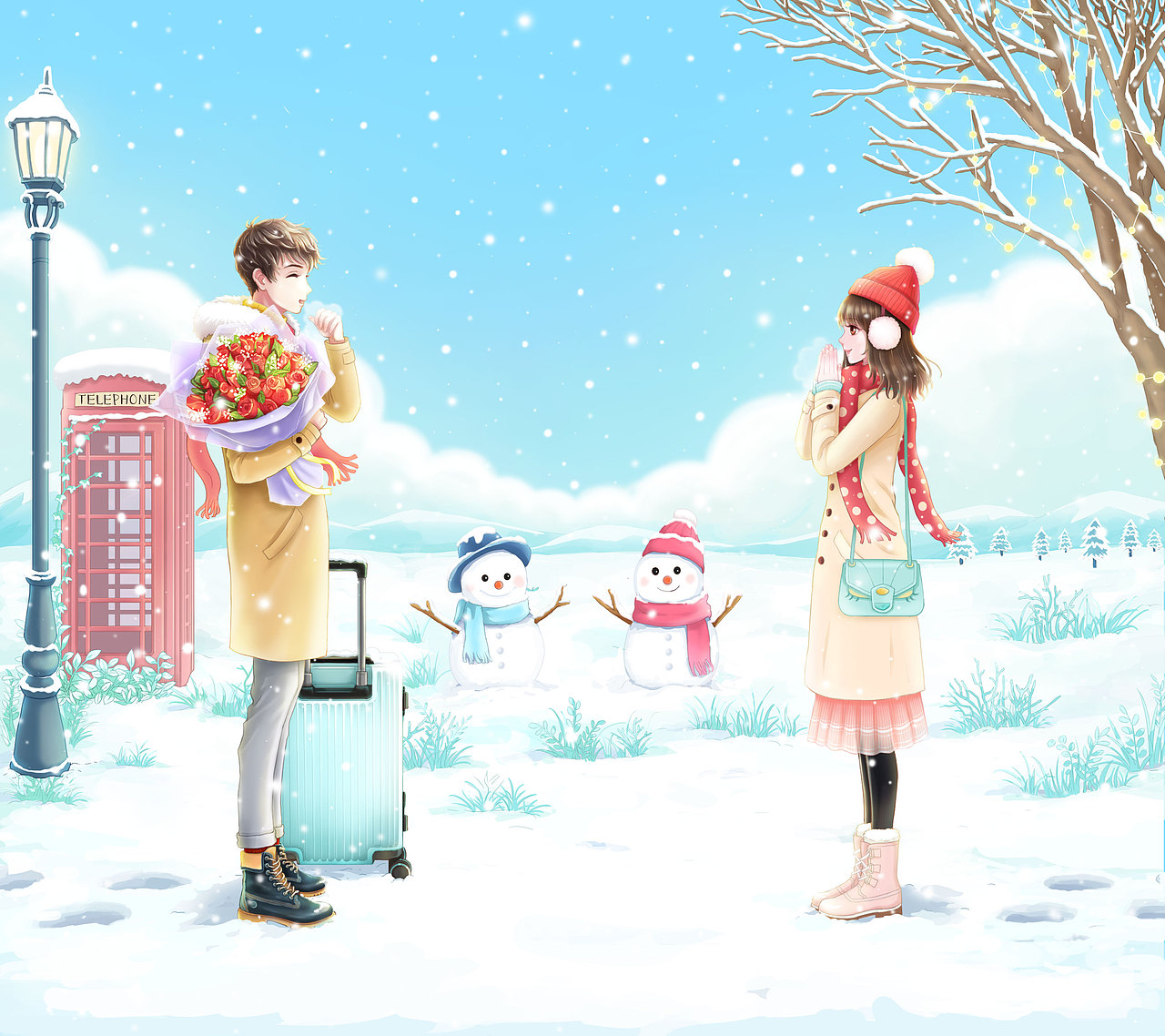 雪中情 冬季恋歌