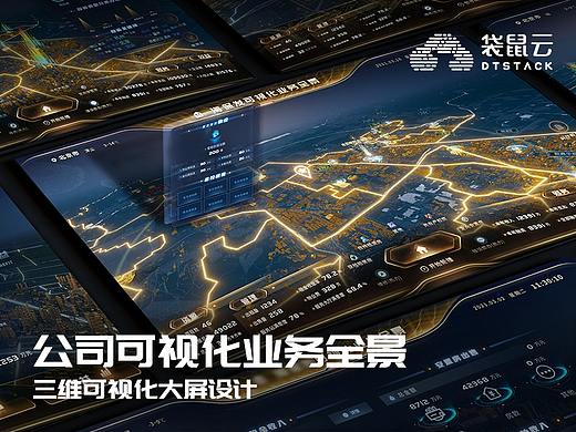 公司业务全景可视化展示