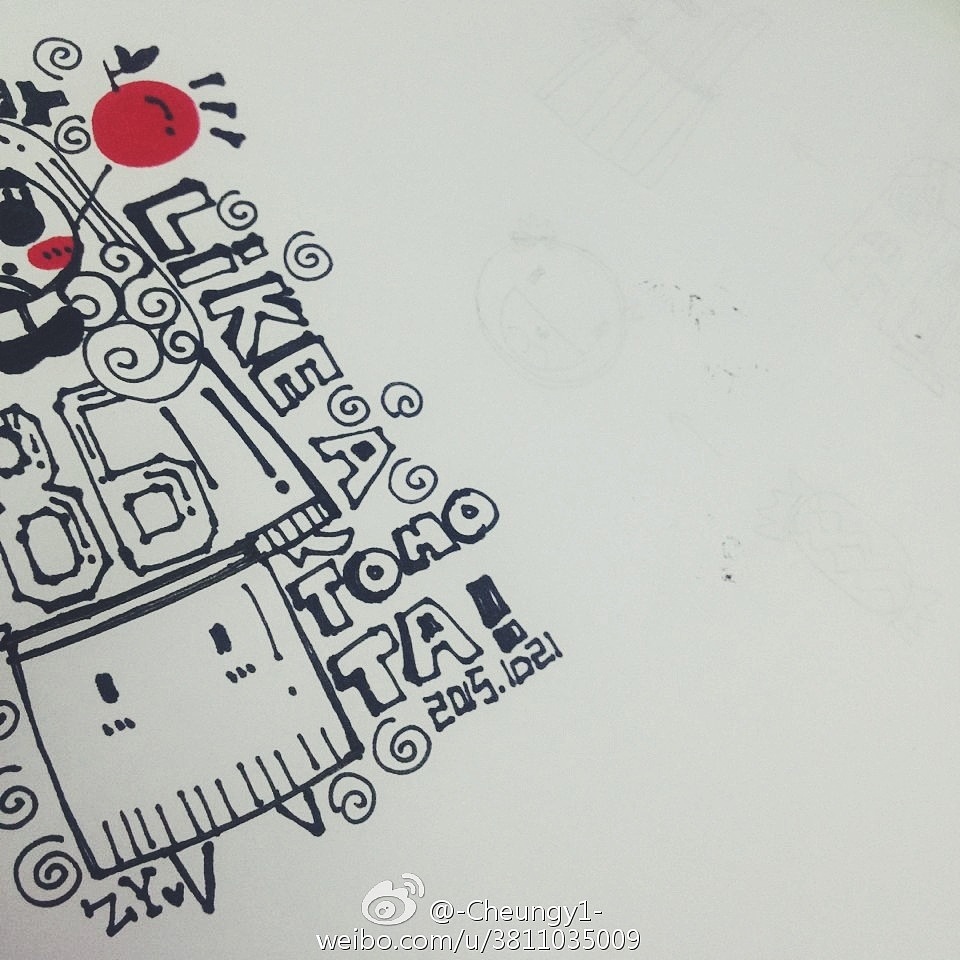 晒本子啦。（图ZNDY0MzMzNDQ=） - 新锐潮流插画 - 站酷设计师Zayit_原创素材 - 站酷ZCOOL