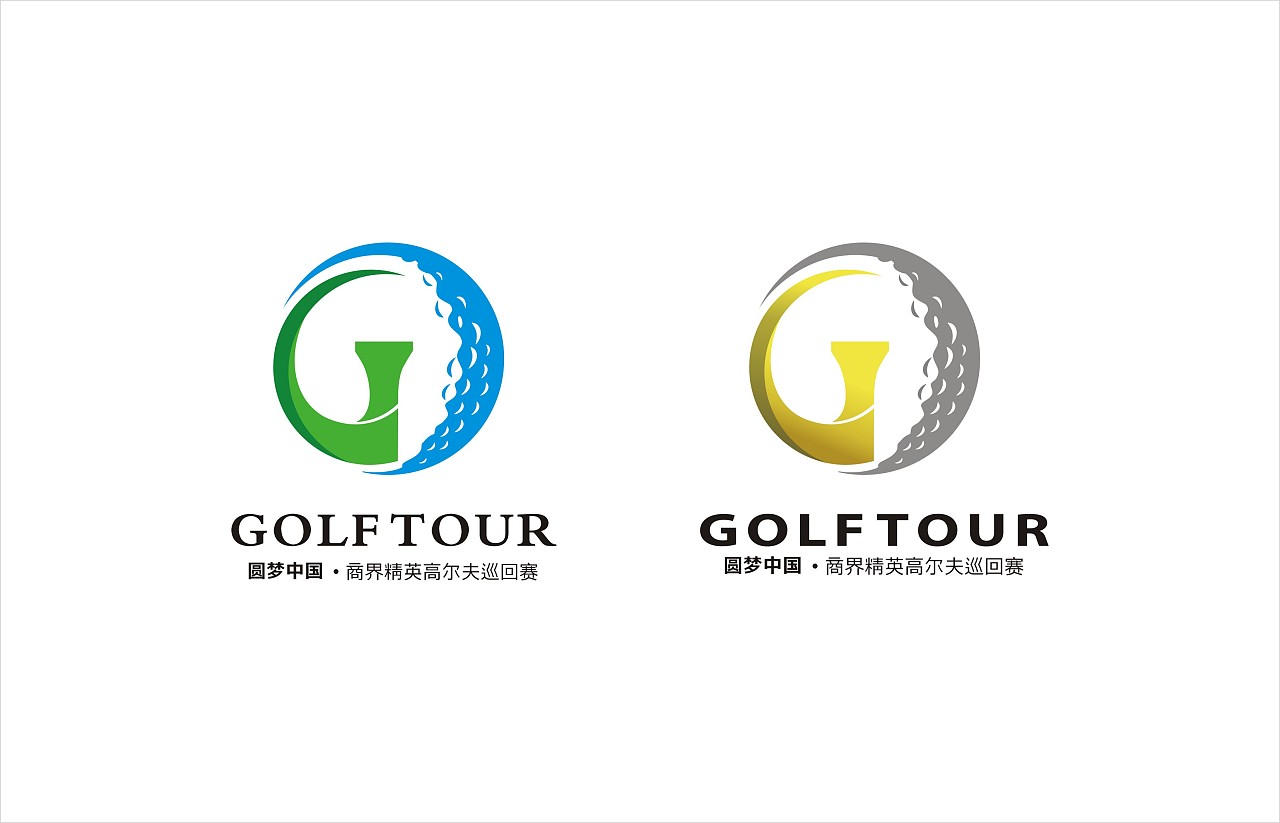 高尔夫logo图片素材-编号02354257-图行天下