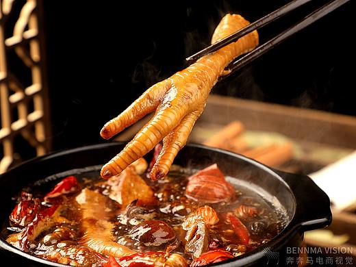 卤鸡脚 四川辣卤