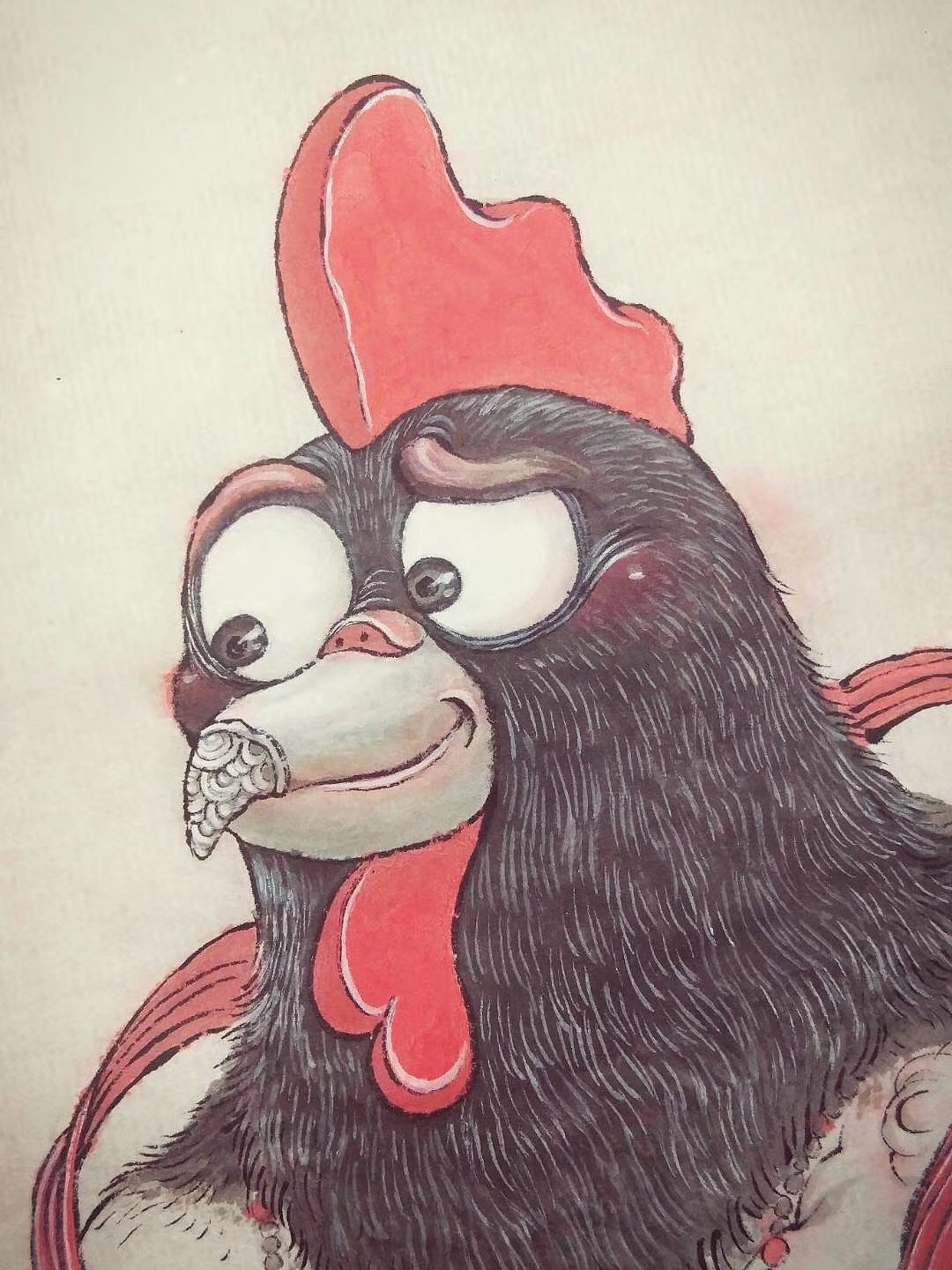 《萌版十二生肖》明子（图ZMTQ5MDM1MTUy） - 绘画 - 站酷设计师明子水墨奇幻世界原创素材 - 站酷ZCOOL