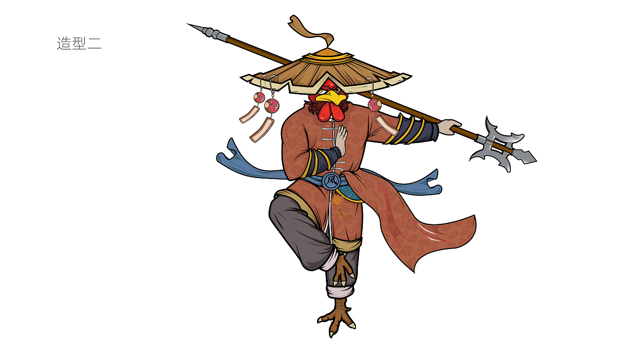 风侠客风干鸡品牌视觉提案