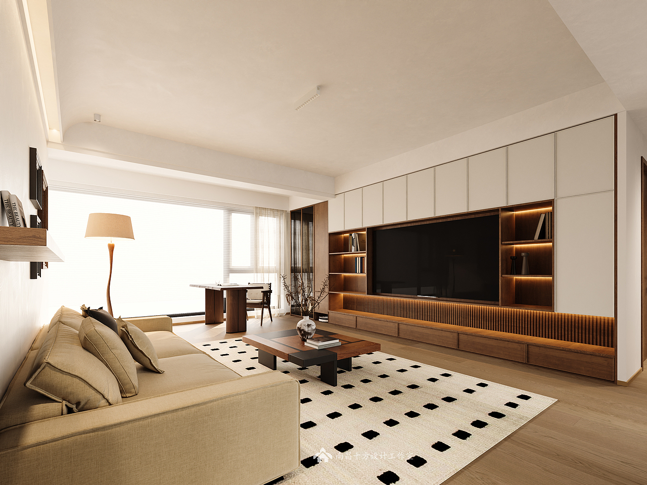 原创|南昌中海左岸澜庭精装改造中古风